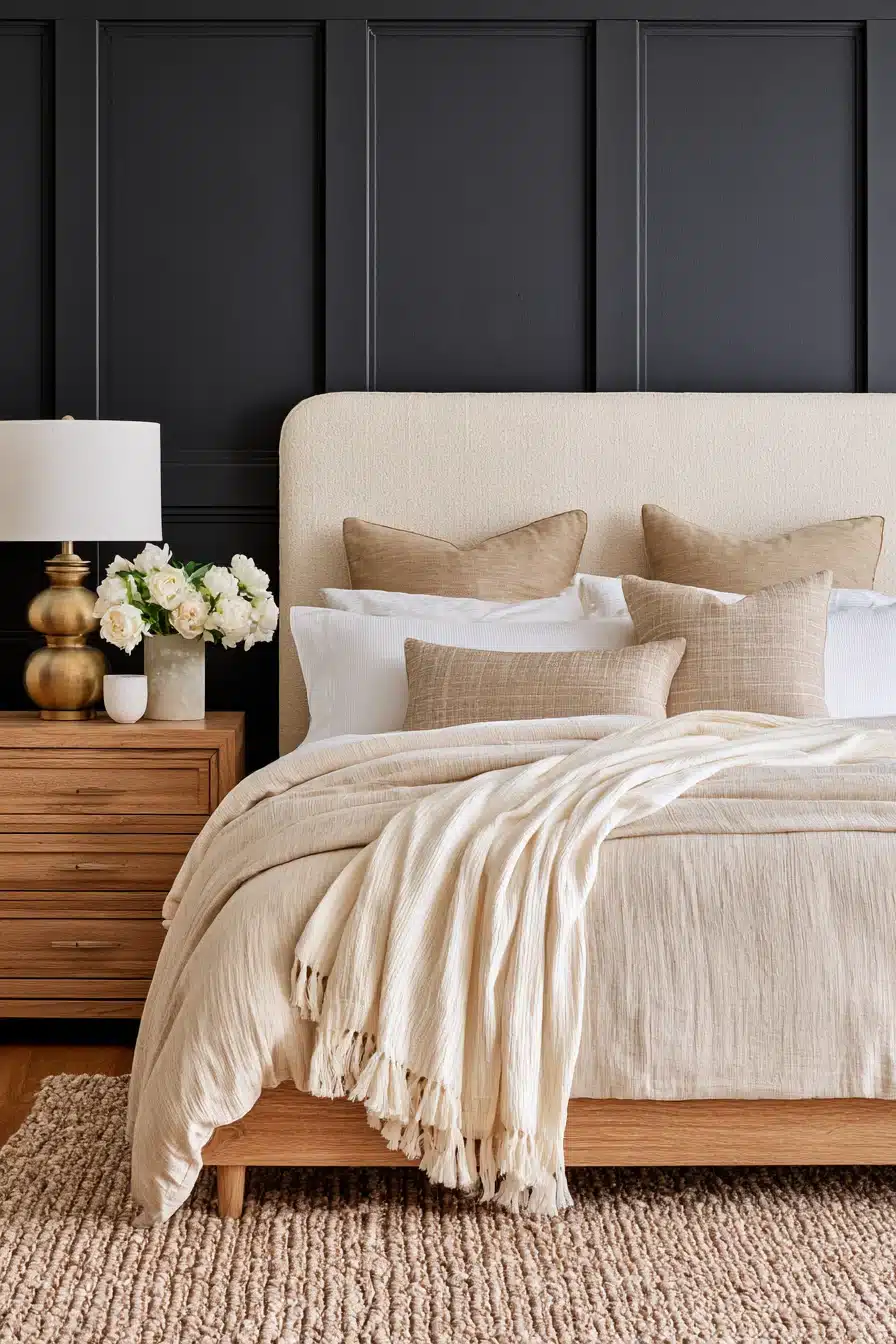27 Stunning Black Accent Wall Bedroom Ideas For A Stylish Makeover
