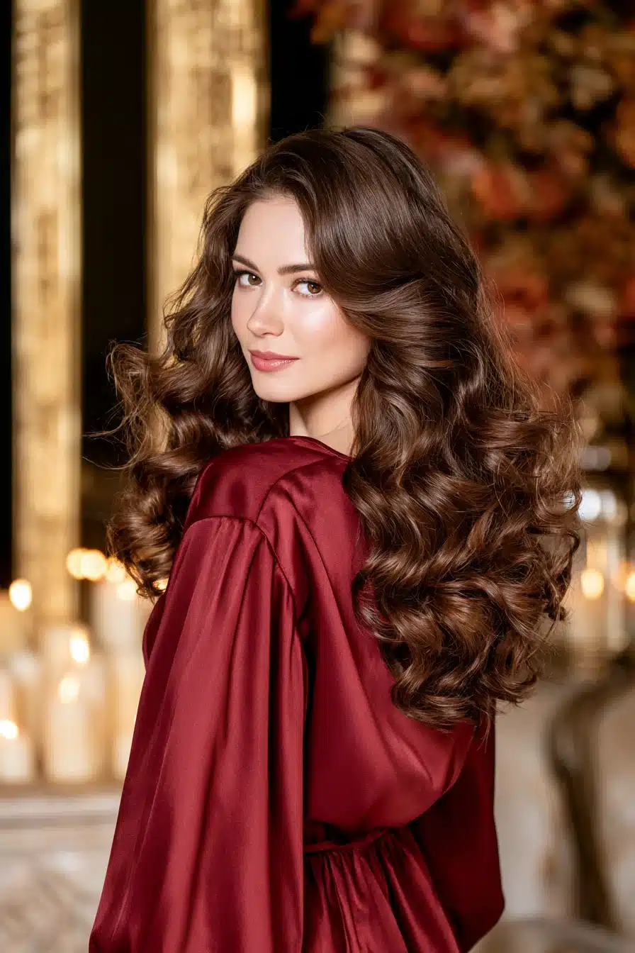 27 Gorgeous Autumn Curly Hairstyles for a Cozy Seasonal Look