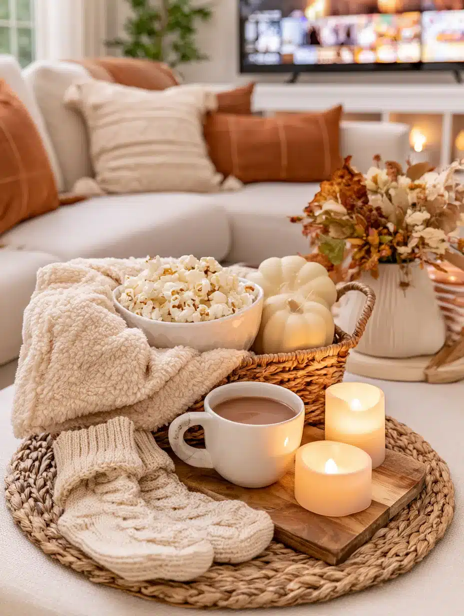 27 Charming Fall Basket Ideas for a Cozy Autumn Home