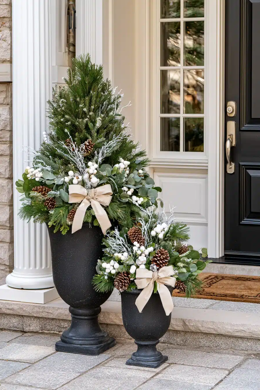 27 Magical Front Porch Christmas Decor Ideas For A Warm Festive Welcome