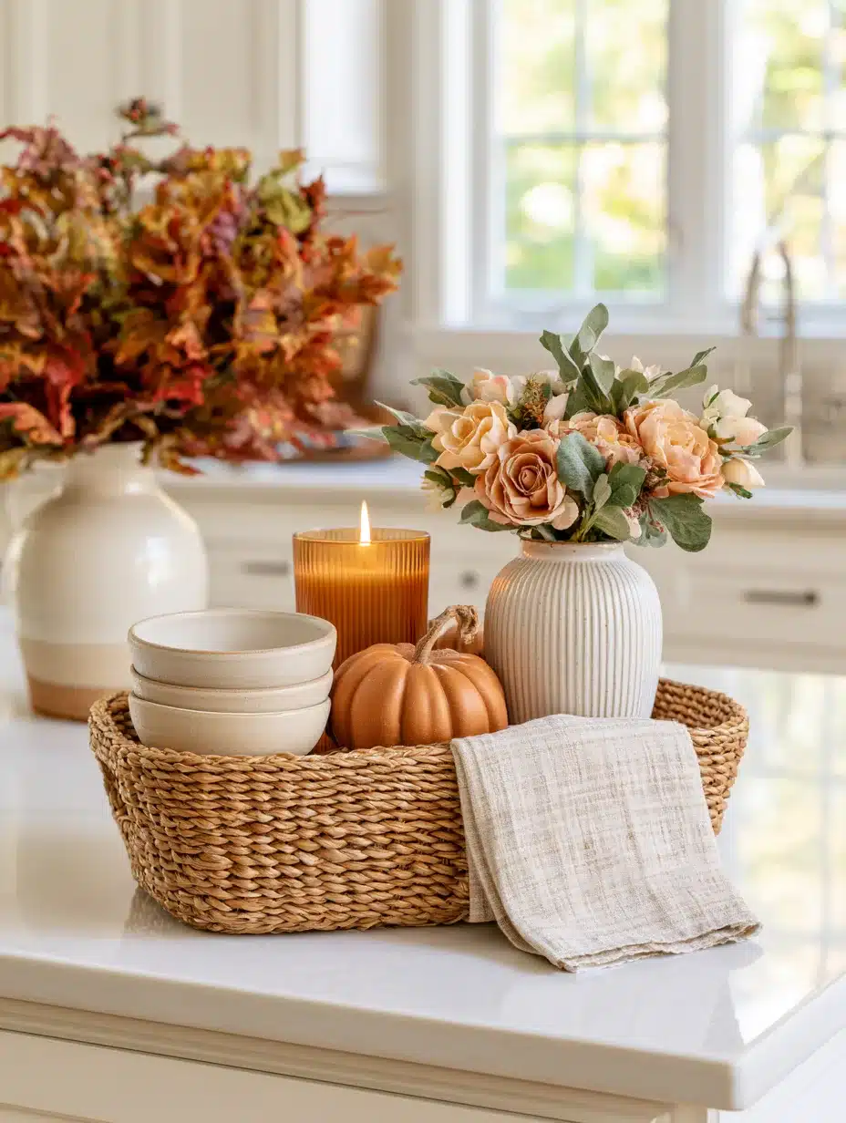 27 Charming Fall Basket Ideas for a Cozy Autumn Home