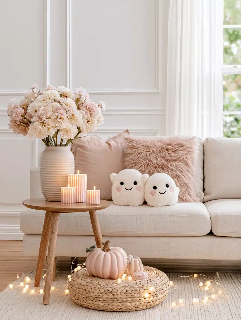 27 Enchanting Pink Halloween Decor Ideas For A Playfully Spooky Home