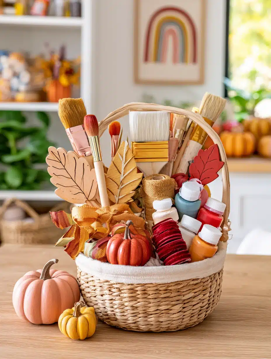 27 Charming Fall Basket Ideas for a Cozy Autumn Home
