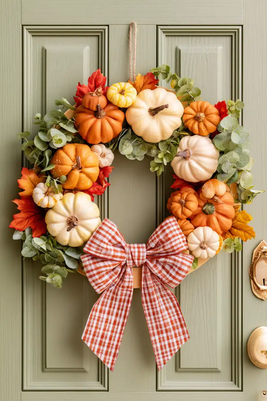 27 Easy DIY Fall Wreaths For A Welcoming Front Door