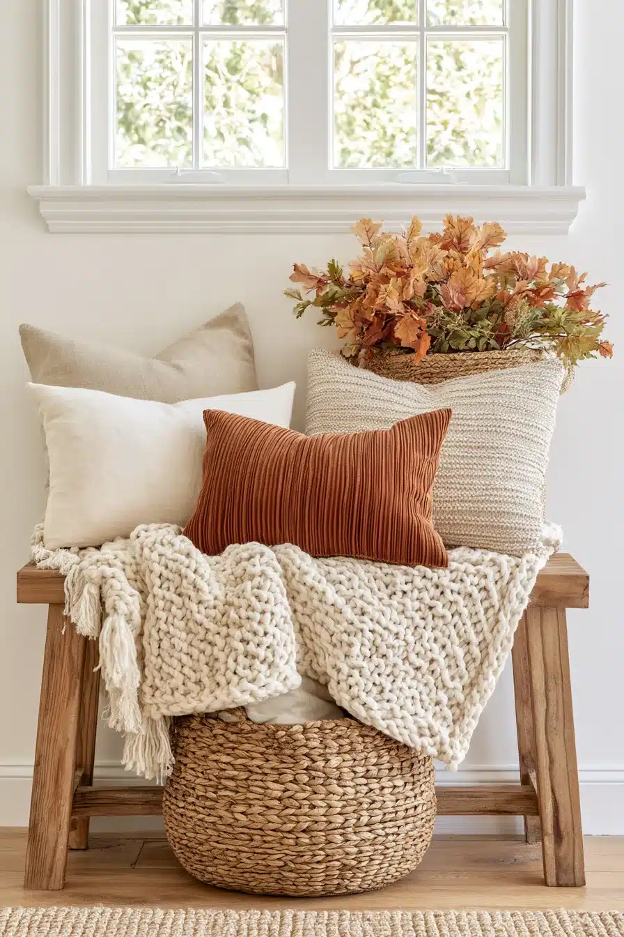 27 Cozy Fall Entryway Decor Ideas For A Warm Welcome