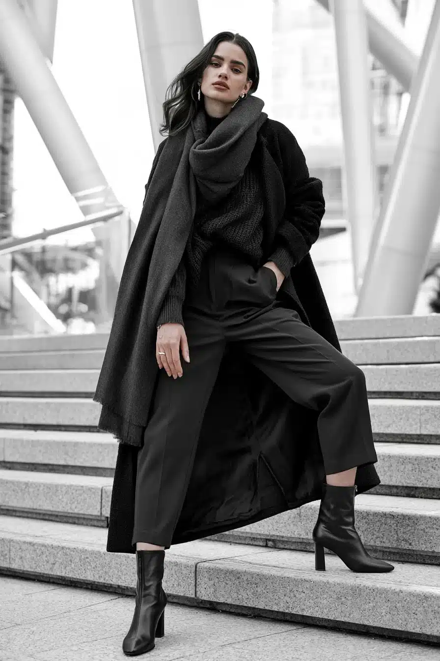 27 Cozy Winter Outfits With Scarves For Effortless Style