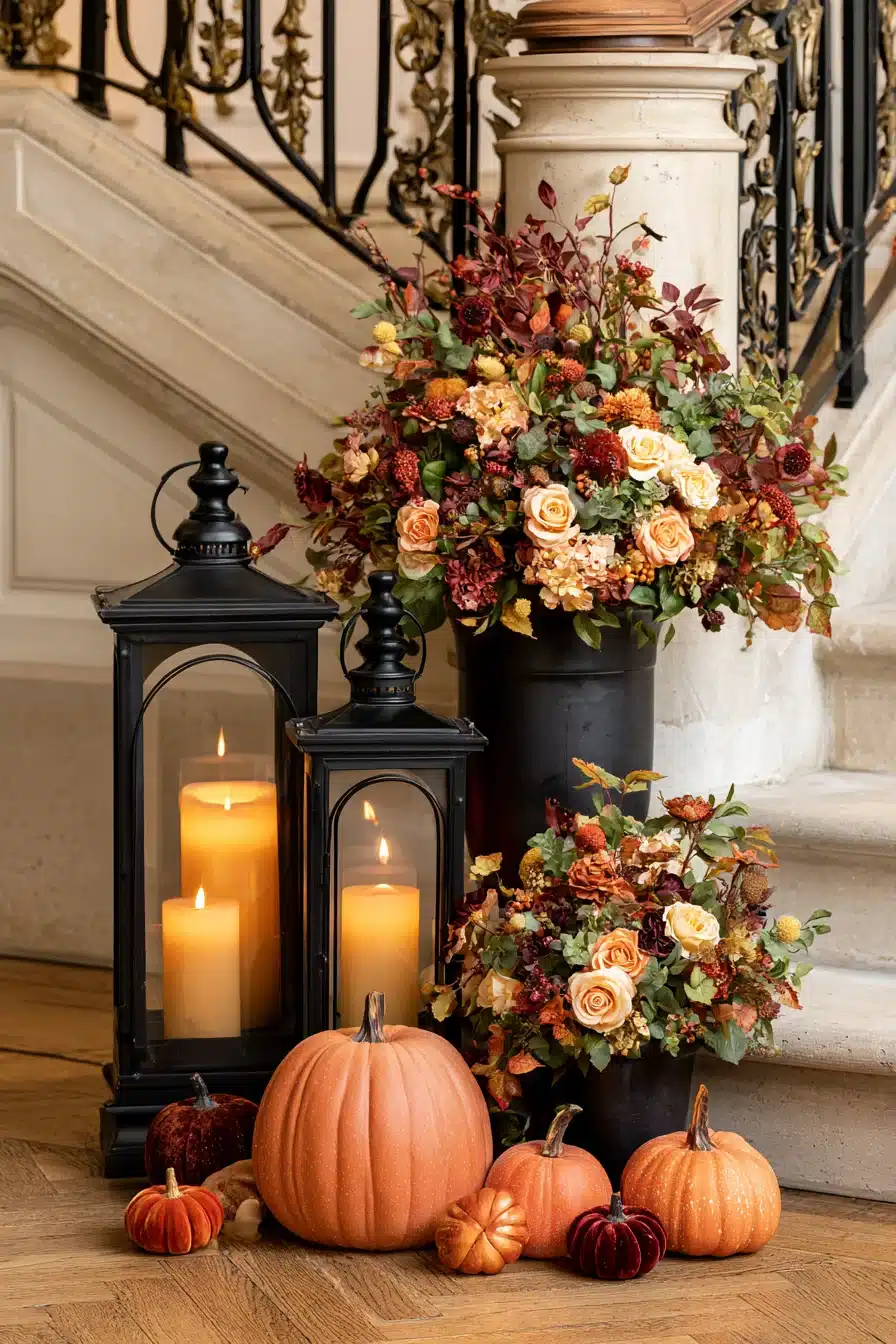 27 Cozy Fall Lantern Decor Ideas To Brighten Your Home