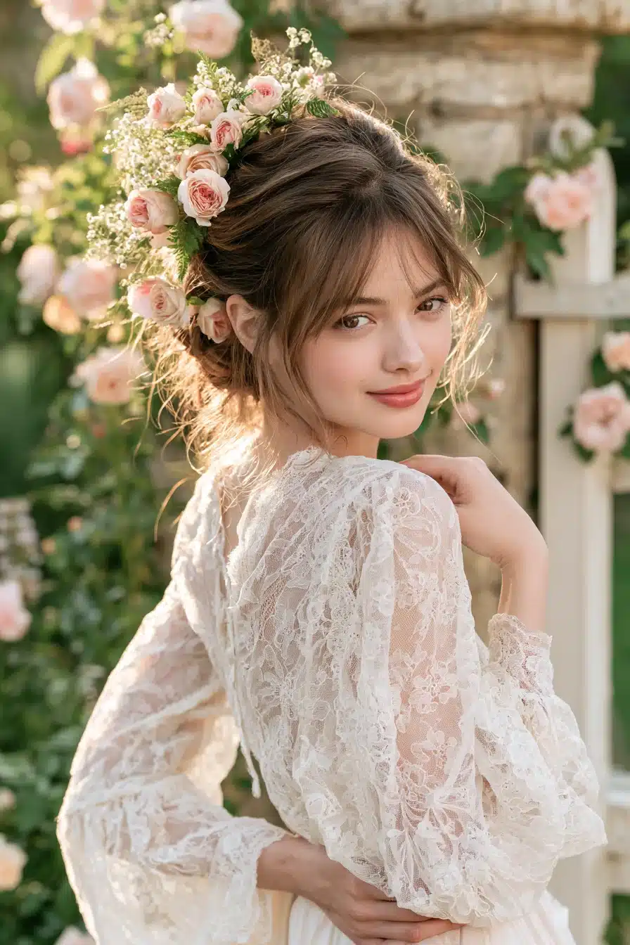 27 Dreamy Cottagecore Aesthetic Hairstyles for a Romantic Natural Look