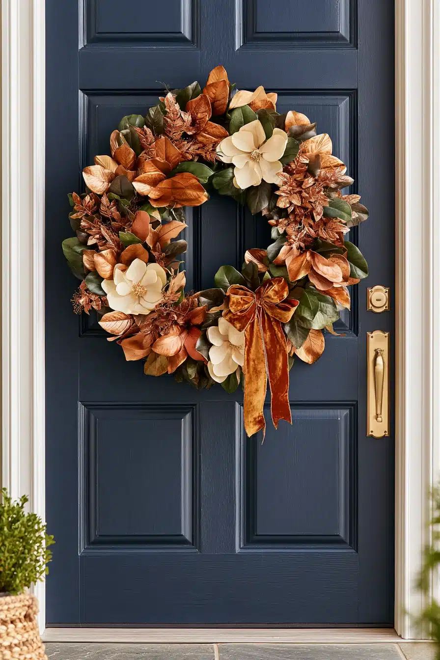 27 Easy DIY Fall Wreaths For A Welcoming Front Door
