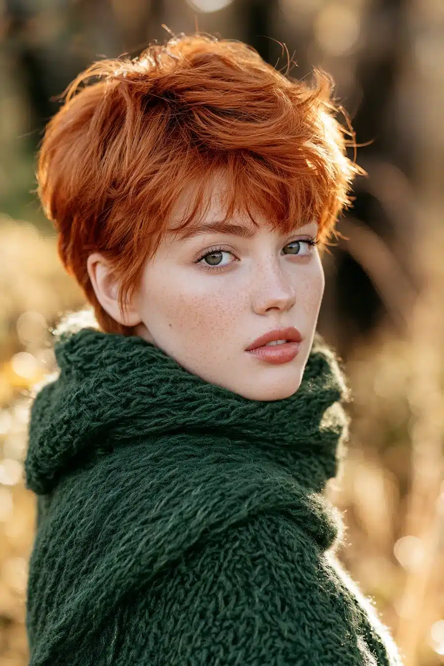 27 Gorgeous Autumn Hairstyles for Short Hair That Feel Cozy and Chic