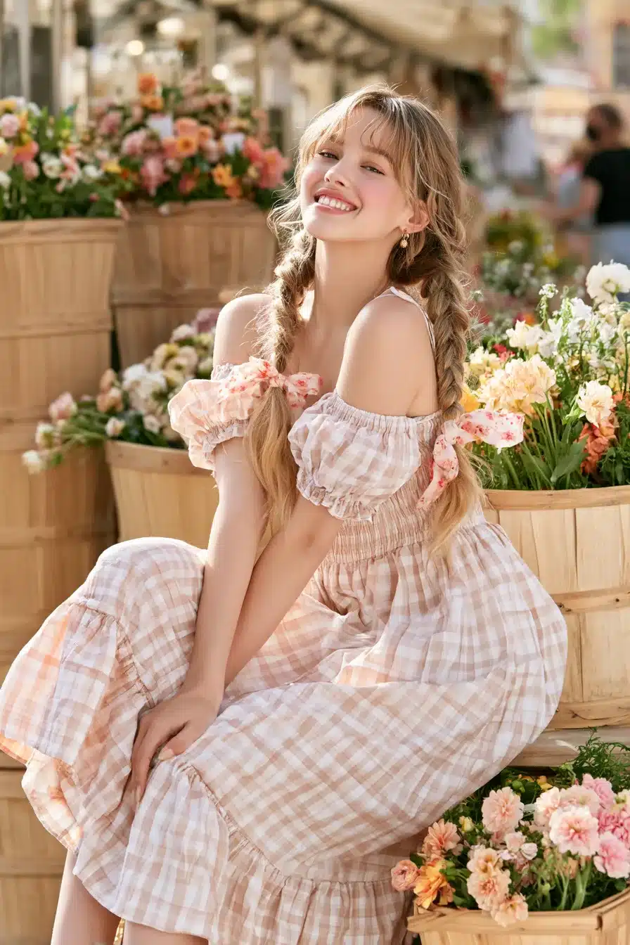 27 Dreamy Cottagecore Aesthetic Hairstyles for a Romantic Natural Look