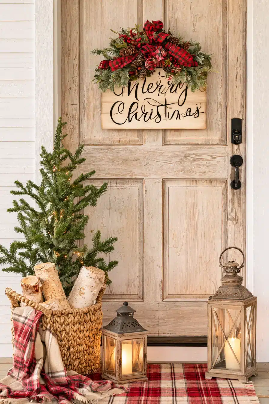 27 Magical Front Porch Christmas Decor Ideas For A Warm Festive Welcome