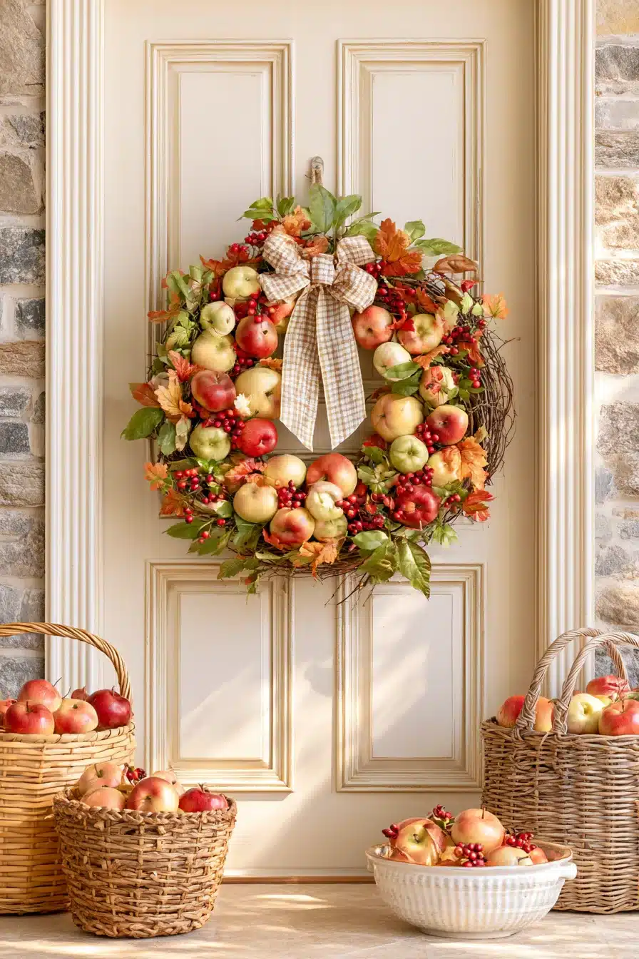 27 Easy DIY Fall Wreaths For A Welcoming Front Door