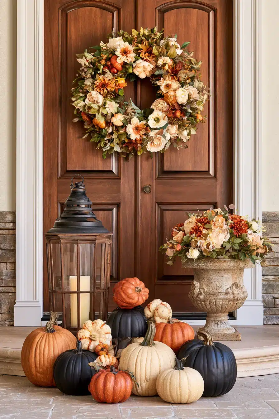 27 Cozy Fall Entryway Decor Ideas For A Warm Welcome
