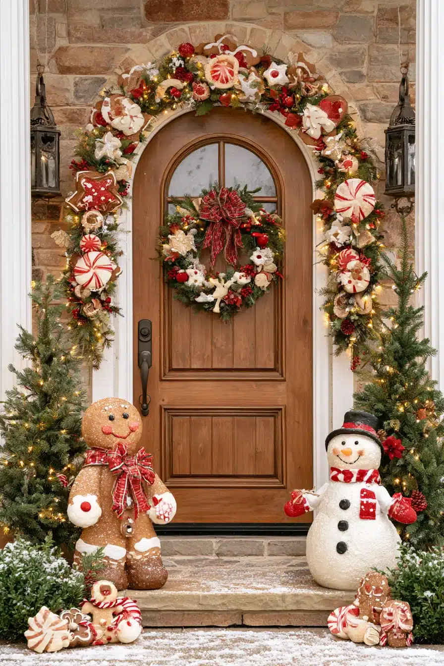 27 Magical Front Porch Christmas Decor Ideas For A Warm Festive Welcome