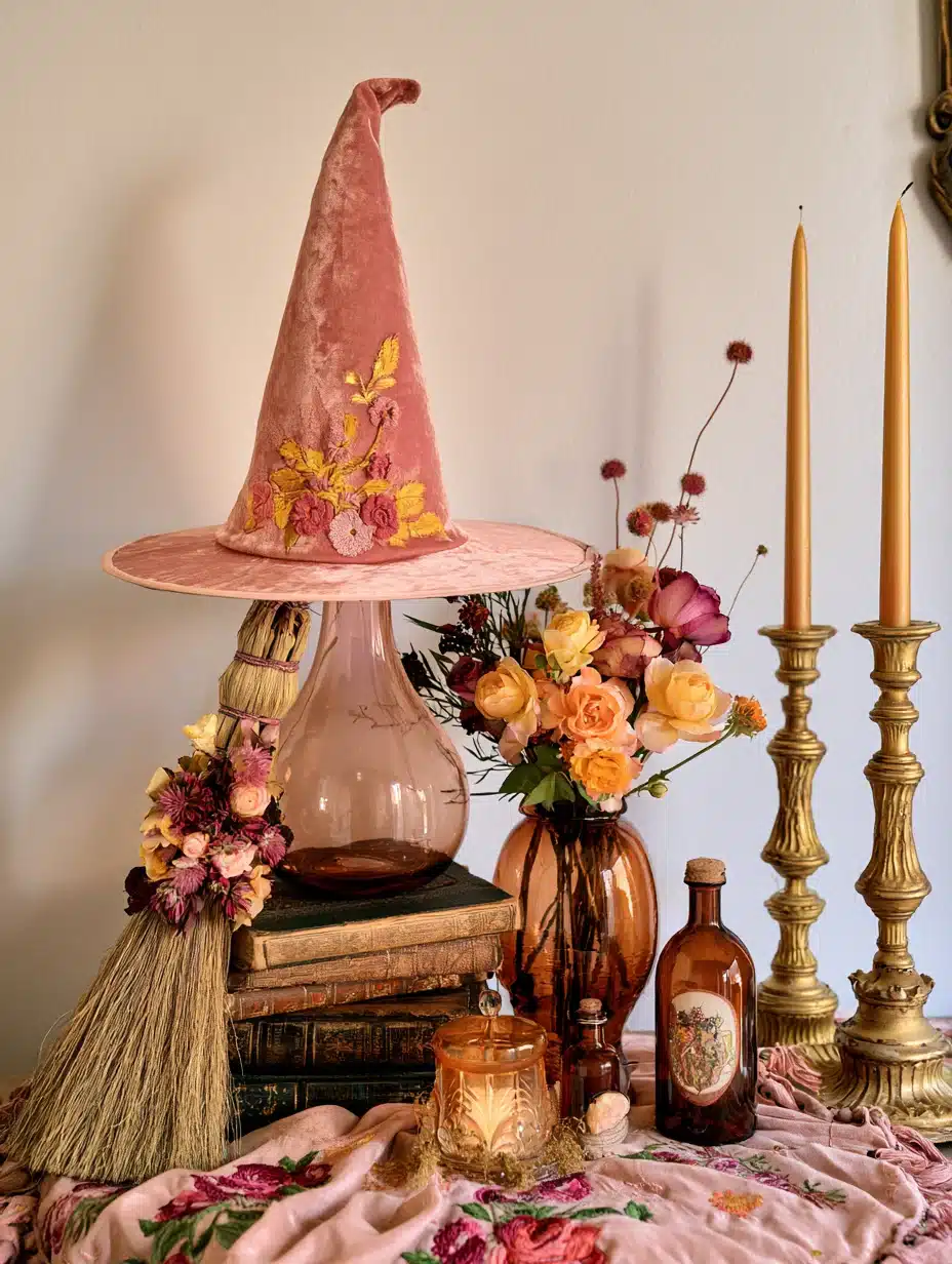 27 Enchanting Pink Halloween Decor Ideas For A Playfully Spooky Home