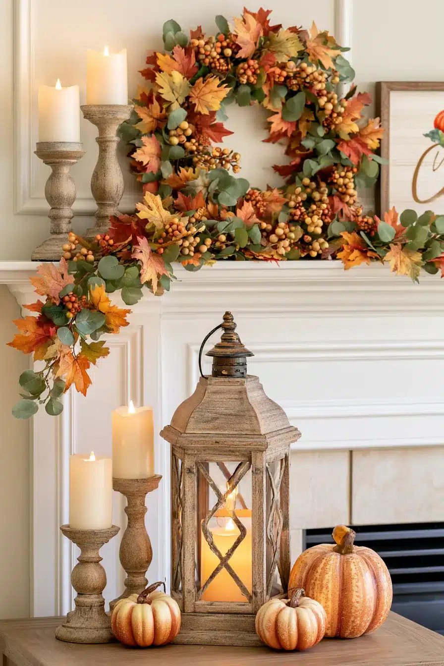 27 Cozy Fall Lantern Decor Ideas To Brighten Your Home
