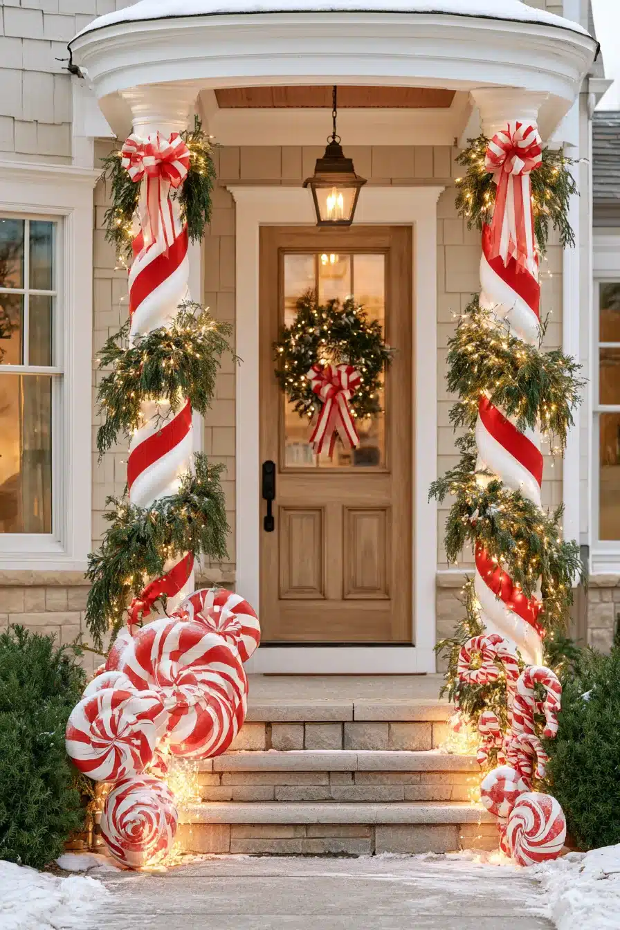 27 Magical Front Porch Christmas Decor Ideas For A Warm Festive Welcome