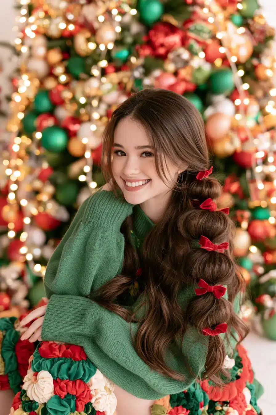 27 Gorgeous Christmas Hair Ideas For A Magical Festive Look