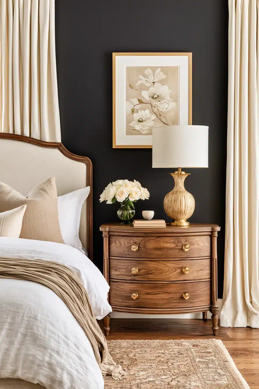 27 Stunning Black Accent Wall Bedroom Ideas For A Stylish Makeover