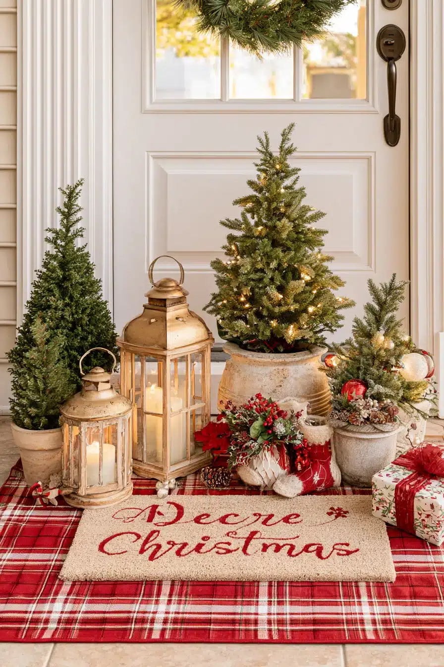 27 Magical Front Porch Christmas Decor Ideas For A Warm Festive Welcome