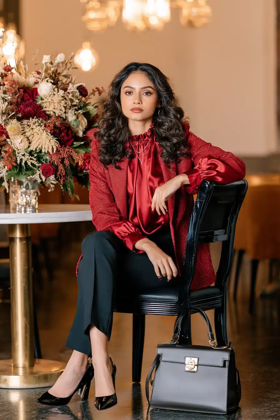 27 Chic Work Christmas Party Outfit Ideas To Celebrate In Style