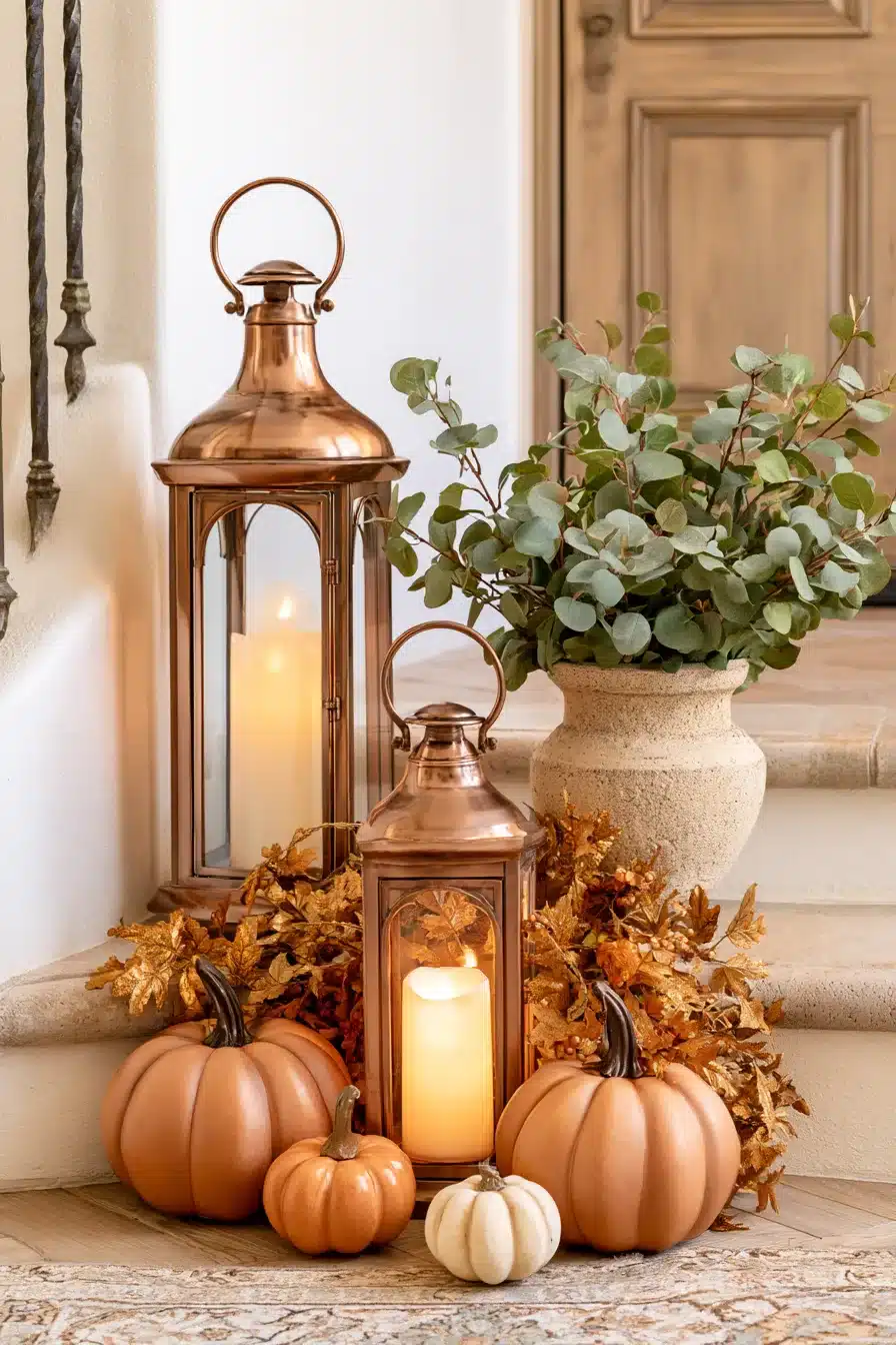 27 Cozy Fall Entryway Decor Ideas For A Warm Welcome