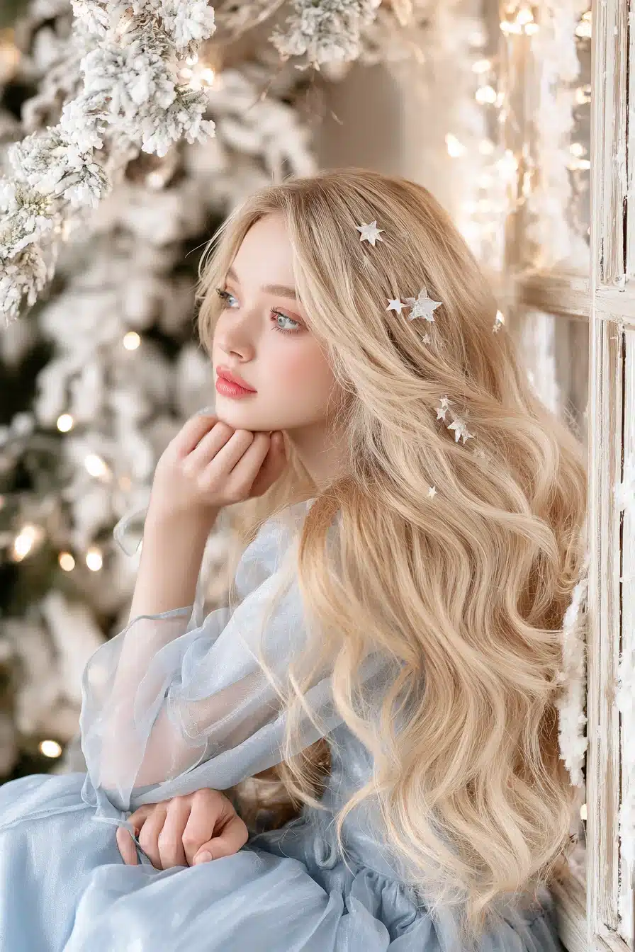 27 Gorgeous Christmas Hair Ideas For A Magical Festive Look