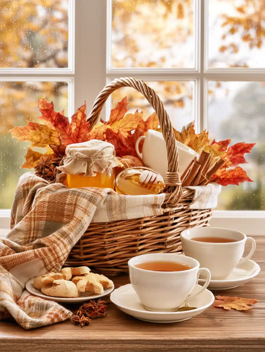 27 Charming Fall Basket Ideas for a Cozy Autumn Home