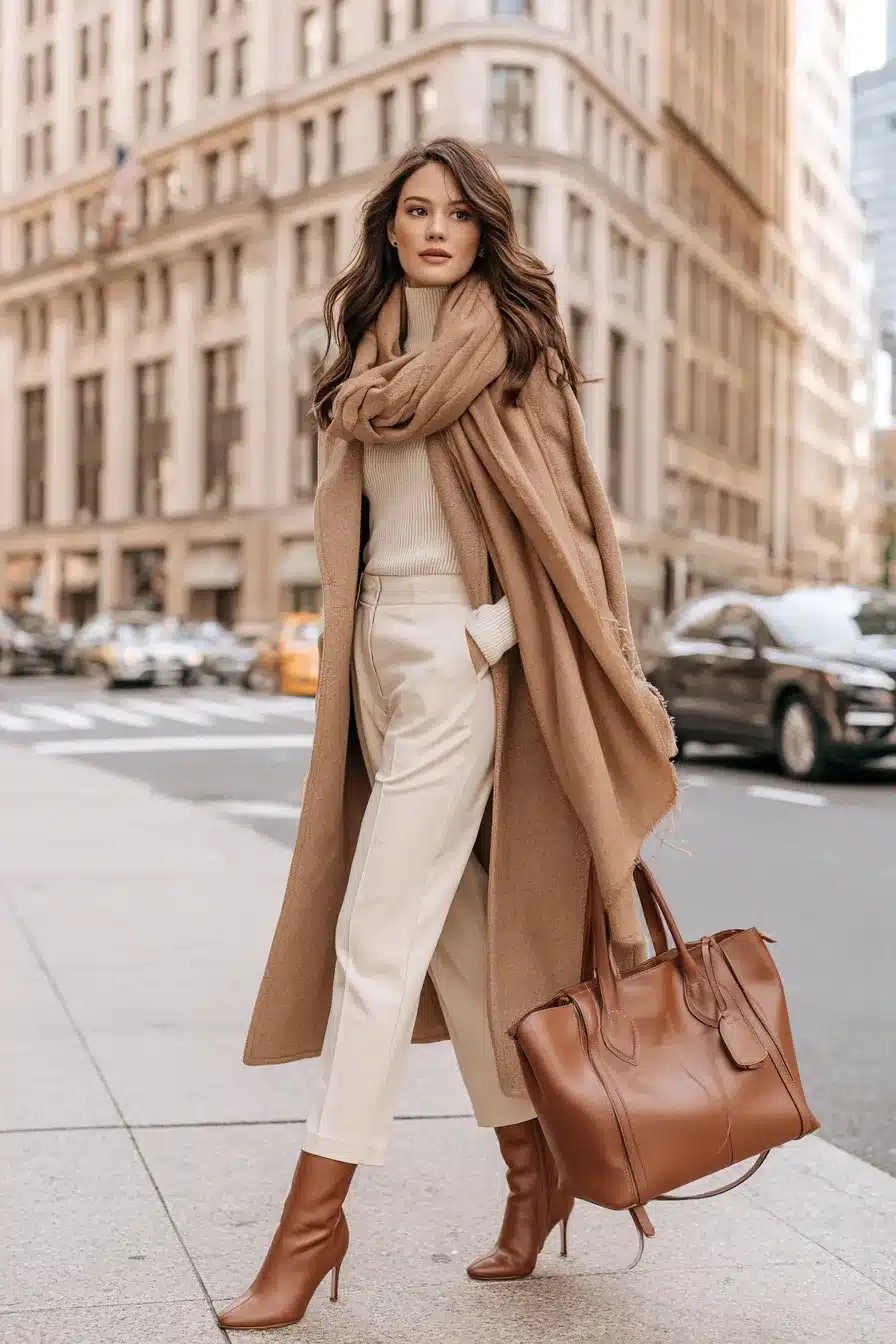 27 Cozy Winter Outfits With Scarves For Effortless Style