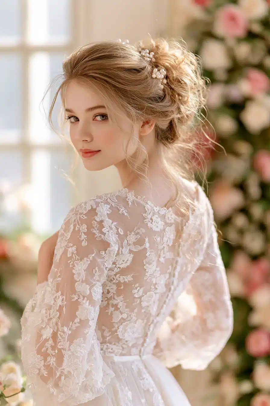 27 Gorgeous Updos For Fine Thin Hair That Create Beautiful Volume