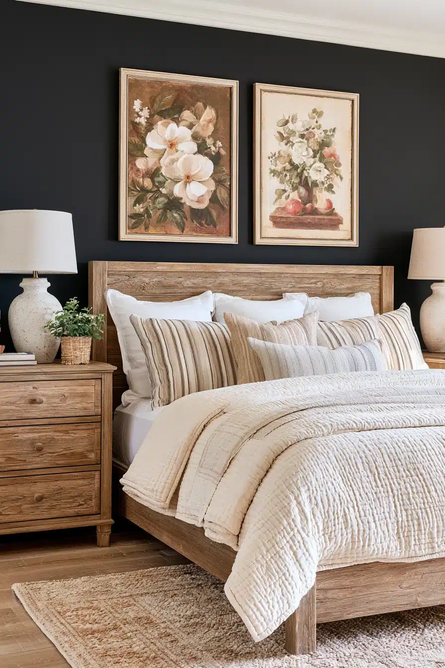27 Stunning Black Accent Wall Bedroom Ideas For A Stylish Makeover