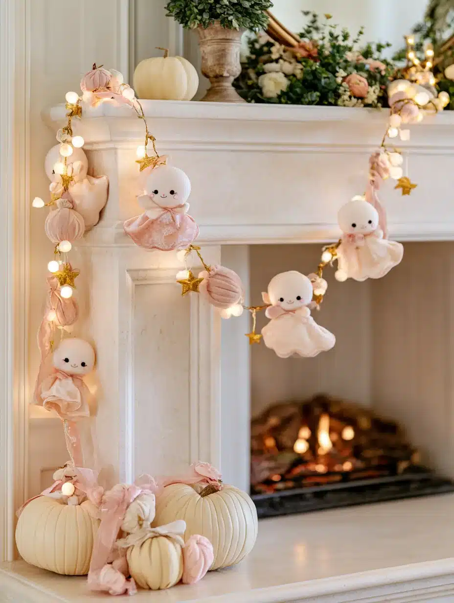 27 Enchanting Pink Halloween Decor Ideas For A Playfully Spooky Home