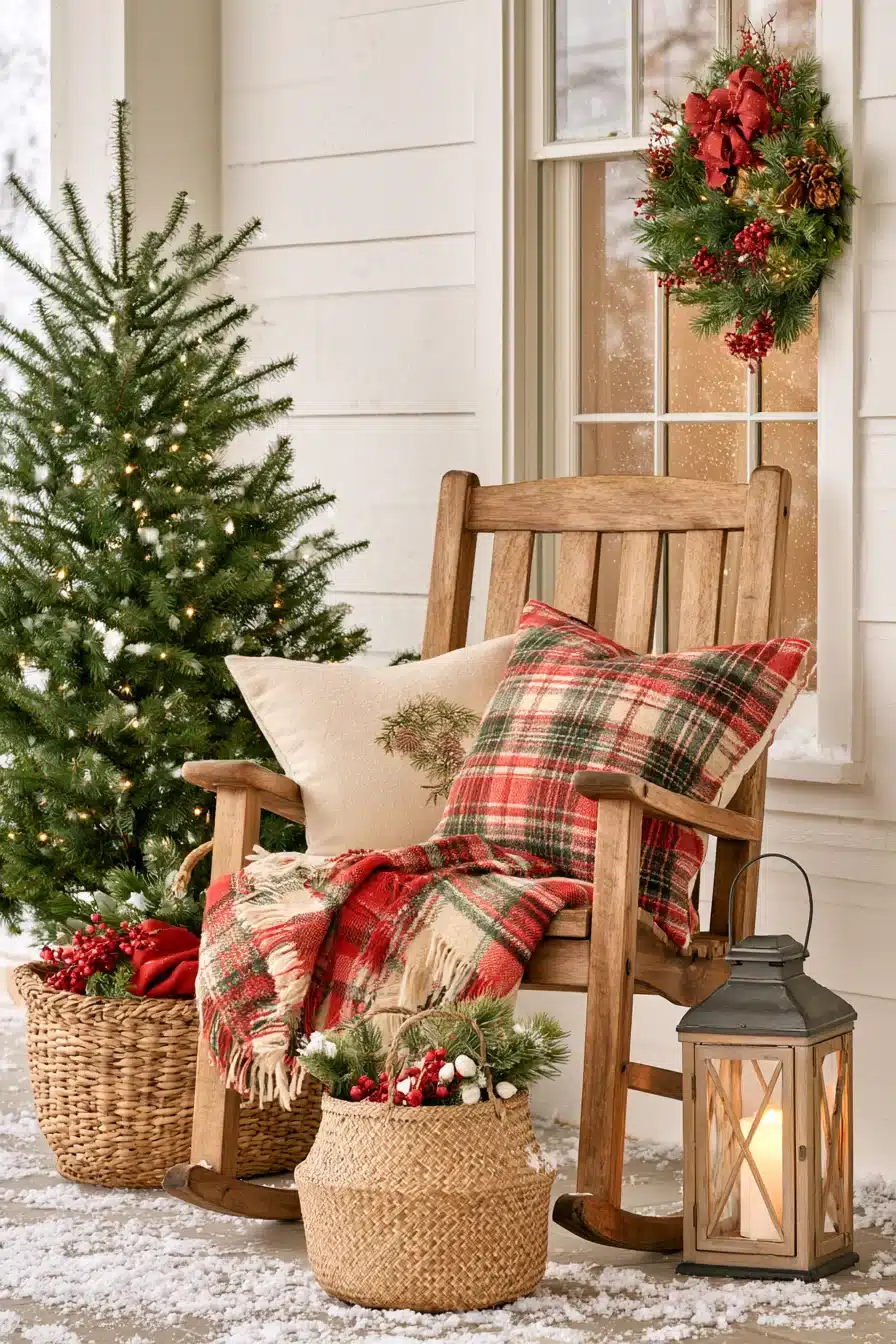 27 Magical Front Porch Christmas Decor Ideas For A Warm Festive Welcome