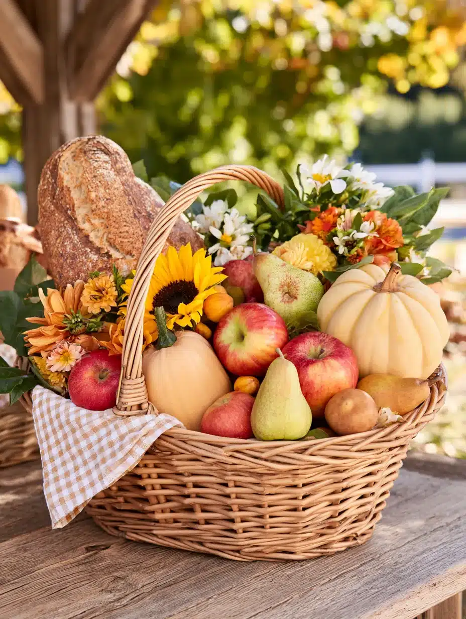 27 Charming Fall Basket Ideas for a Cozy Autumn Home
