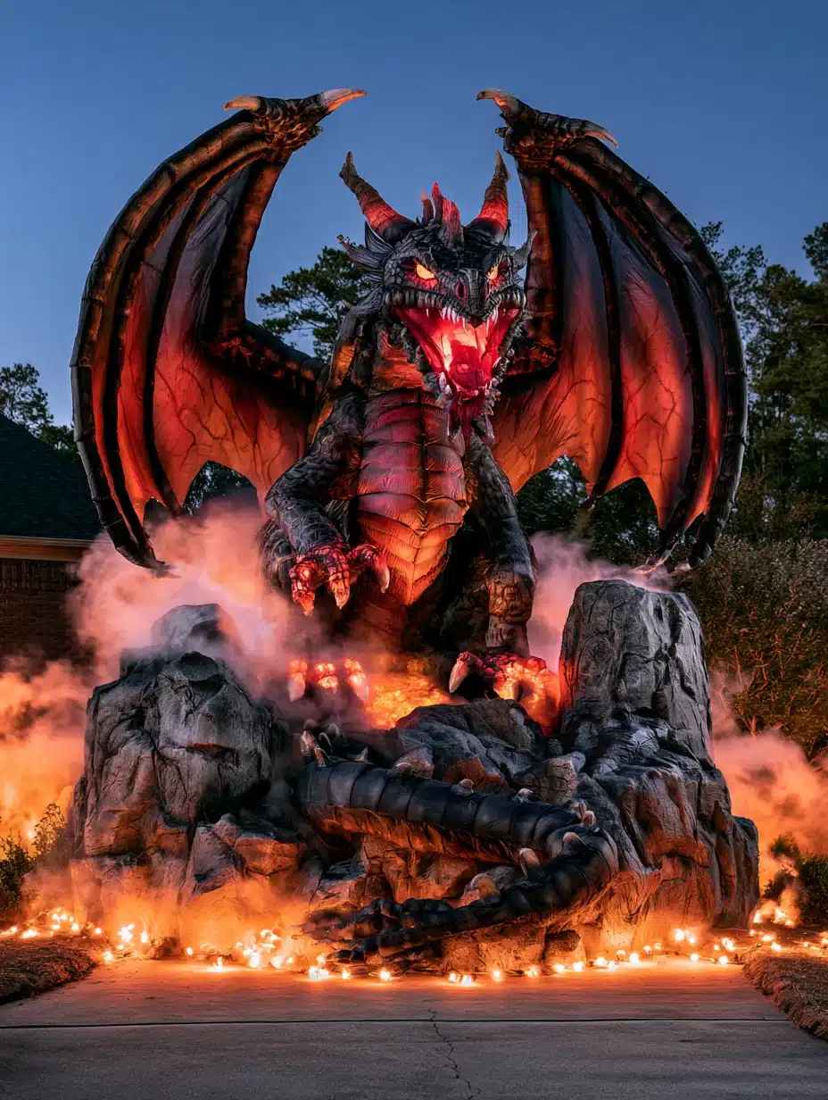 27 Spooky Halloween Yard Decorations for a Frightfully Festive Outdoor Display