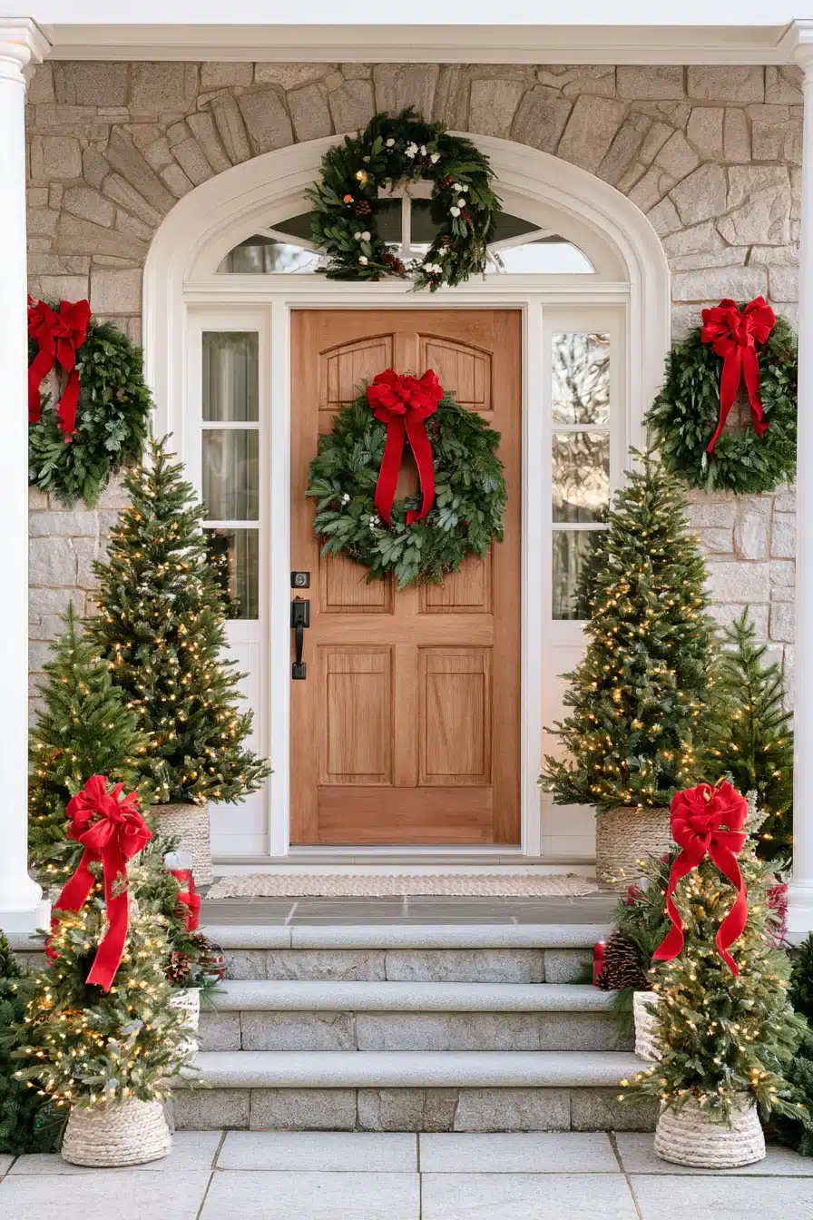 27 Magical Front Porch Christmas Decor Ideas For A Warm Festive Welcome