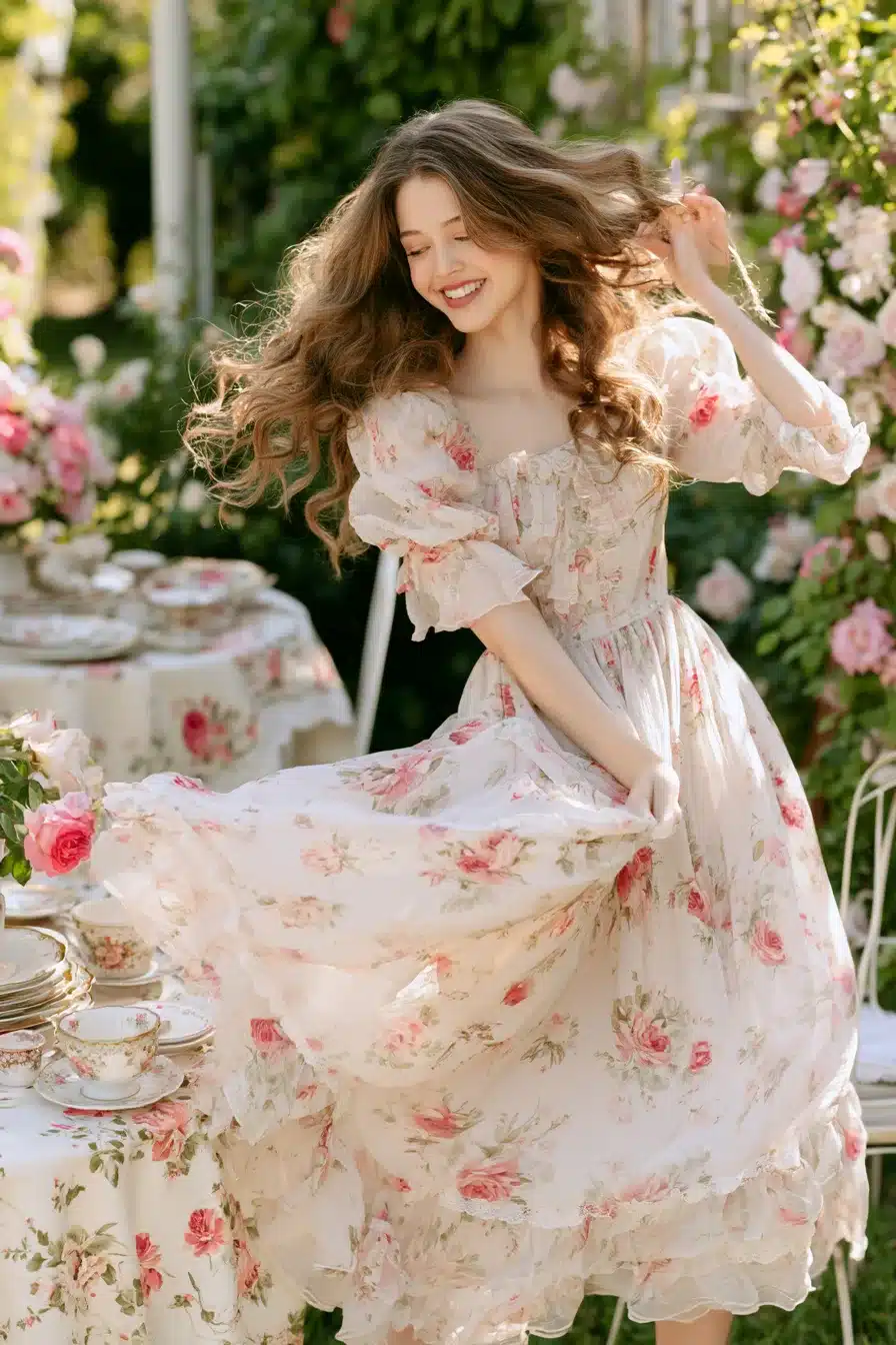 27 Dreamy Cottagecore Hairstyles for Long Hair With Romantic Charm
