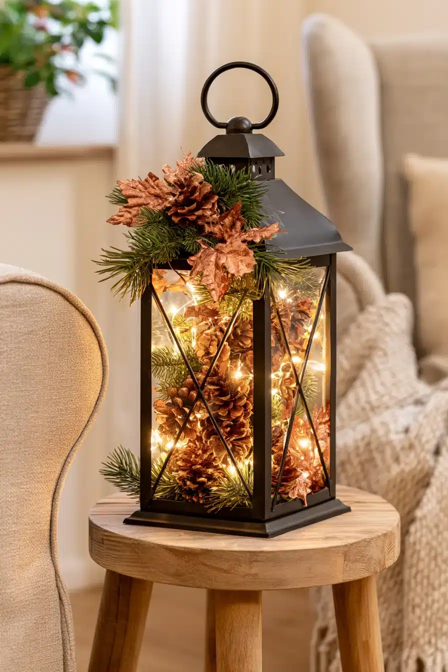 27 Cozy Fall Lantern Decor Ideas To Brighten Your Home