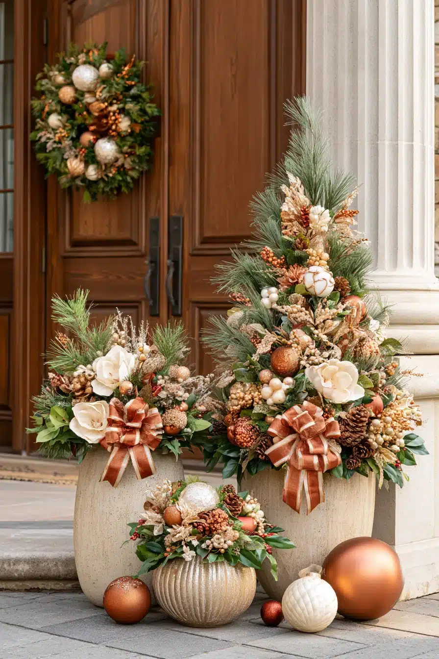 27 Magical Front Porch Christmas Decor Ideas For A Warm Festive Welcome