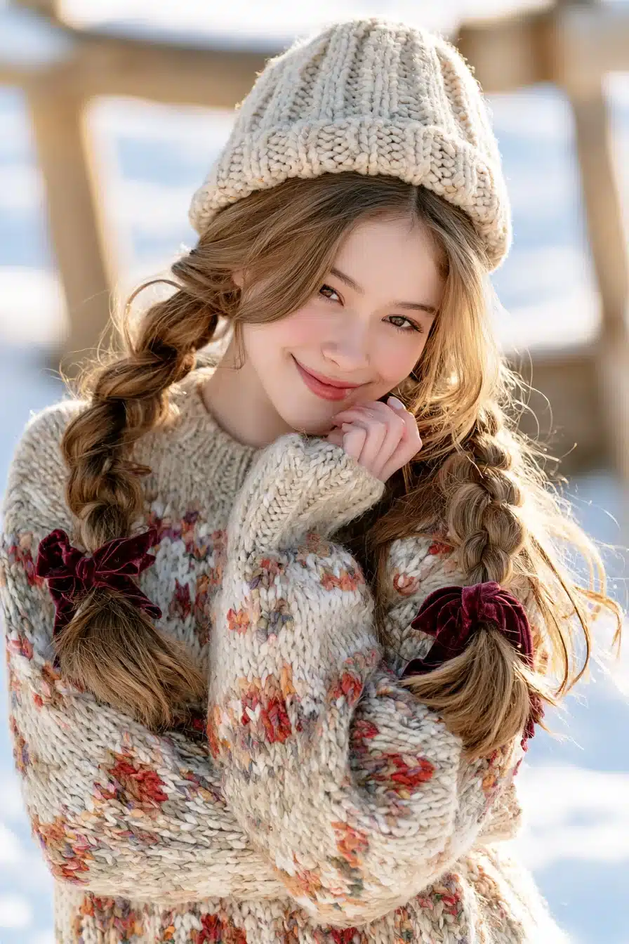 27 Cute Winter Hairstyles For Cozy And Stylish Seasonal Looks