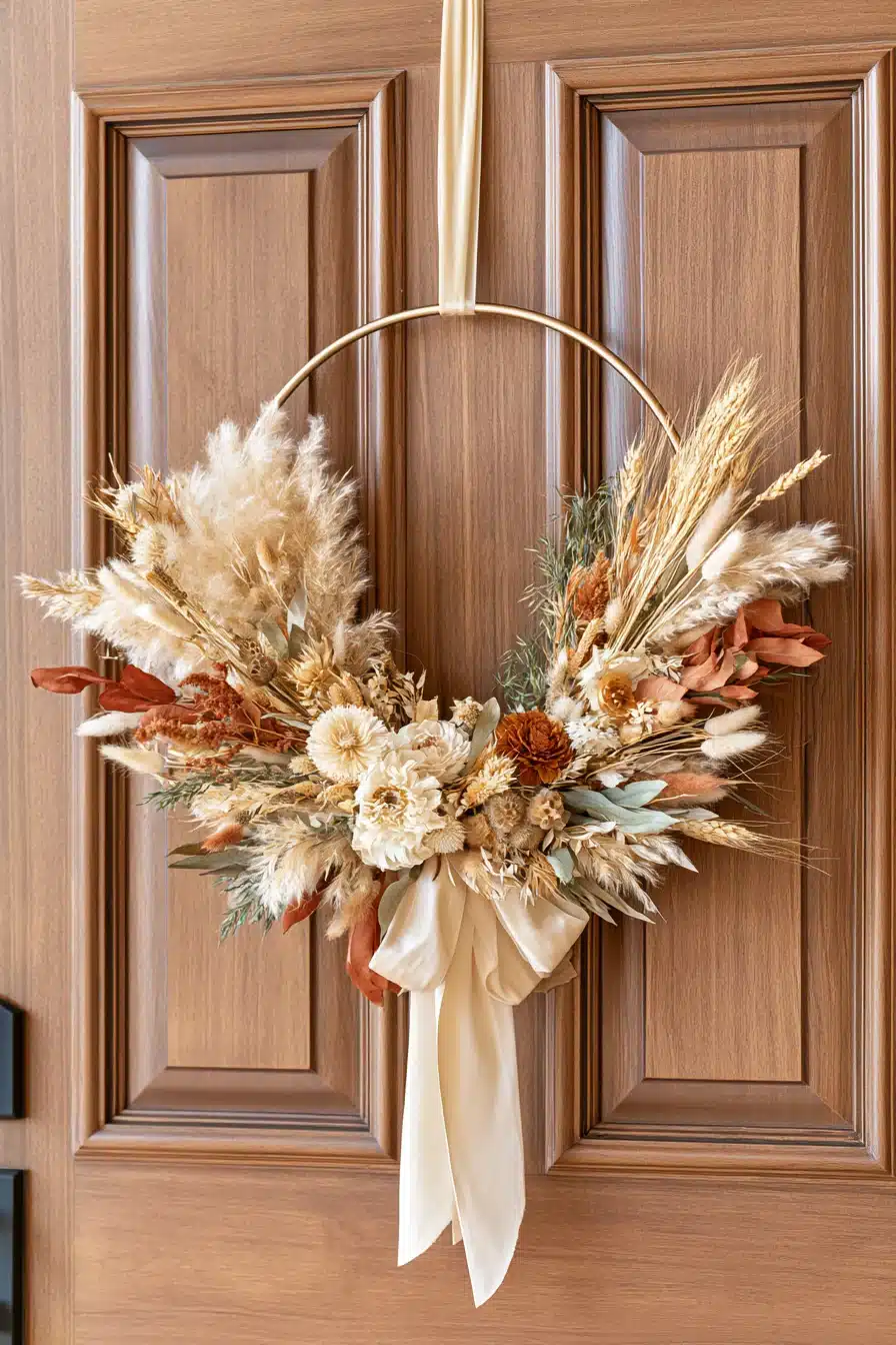 27 Easy DIY Fall Wreaths For A Welcoming Front Door