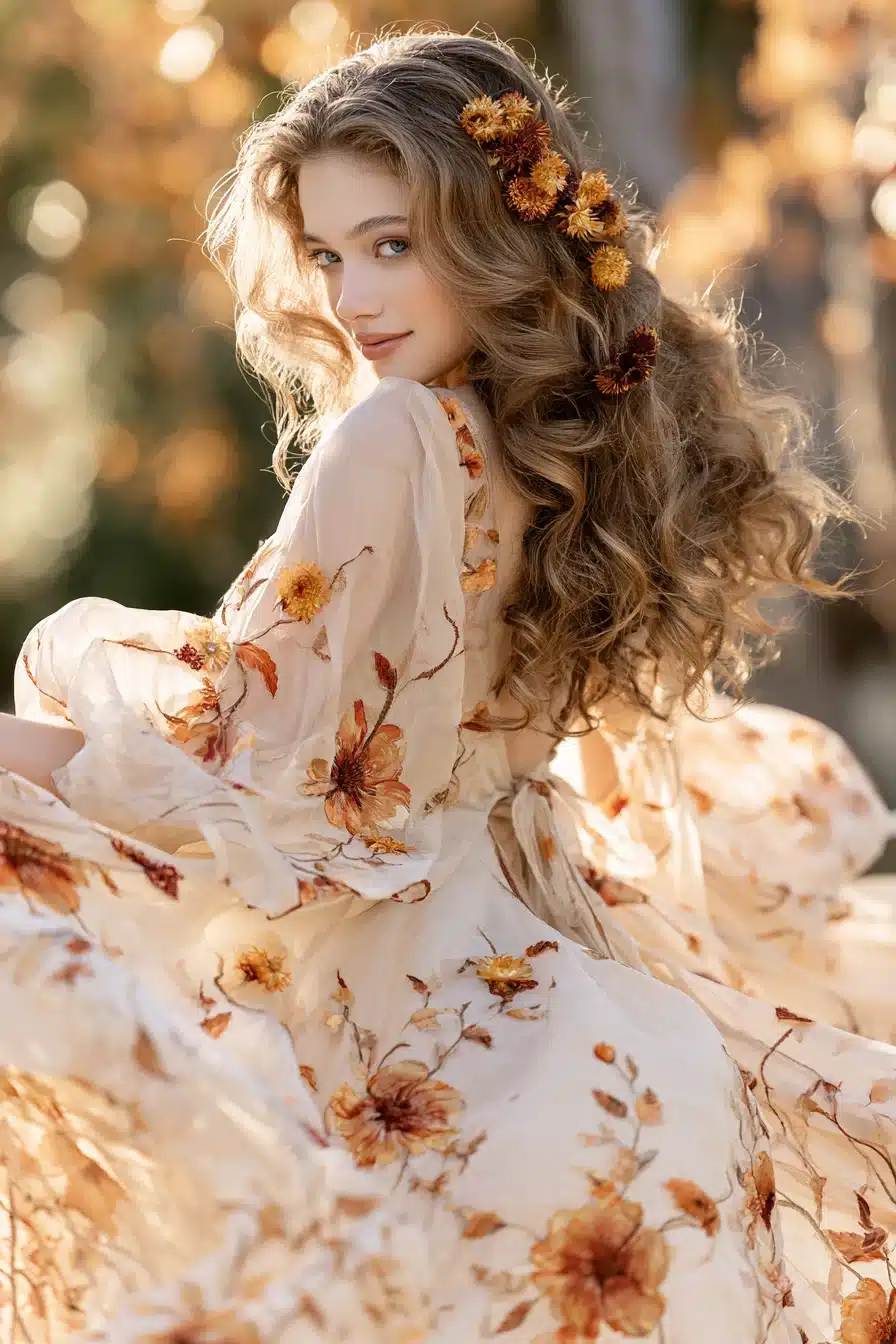 27 Gorgeous Autumn Curly Hairstyles for a Cozy Seasonal Look