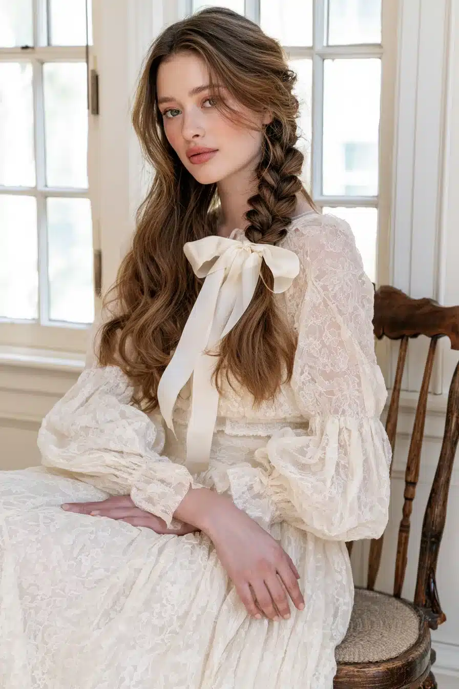 27 Dreamy Cottagecore Aesthetic Hairstyles for a Romantic Natural Look