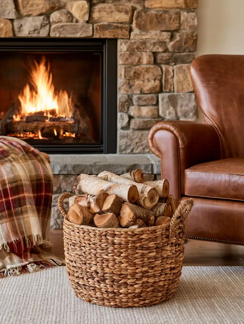 27 Charming Fall Basket Ideas for a Cozy Autumn Home