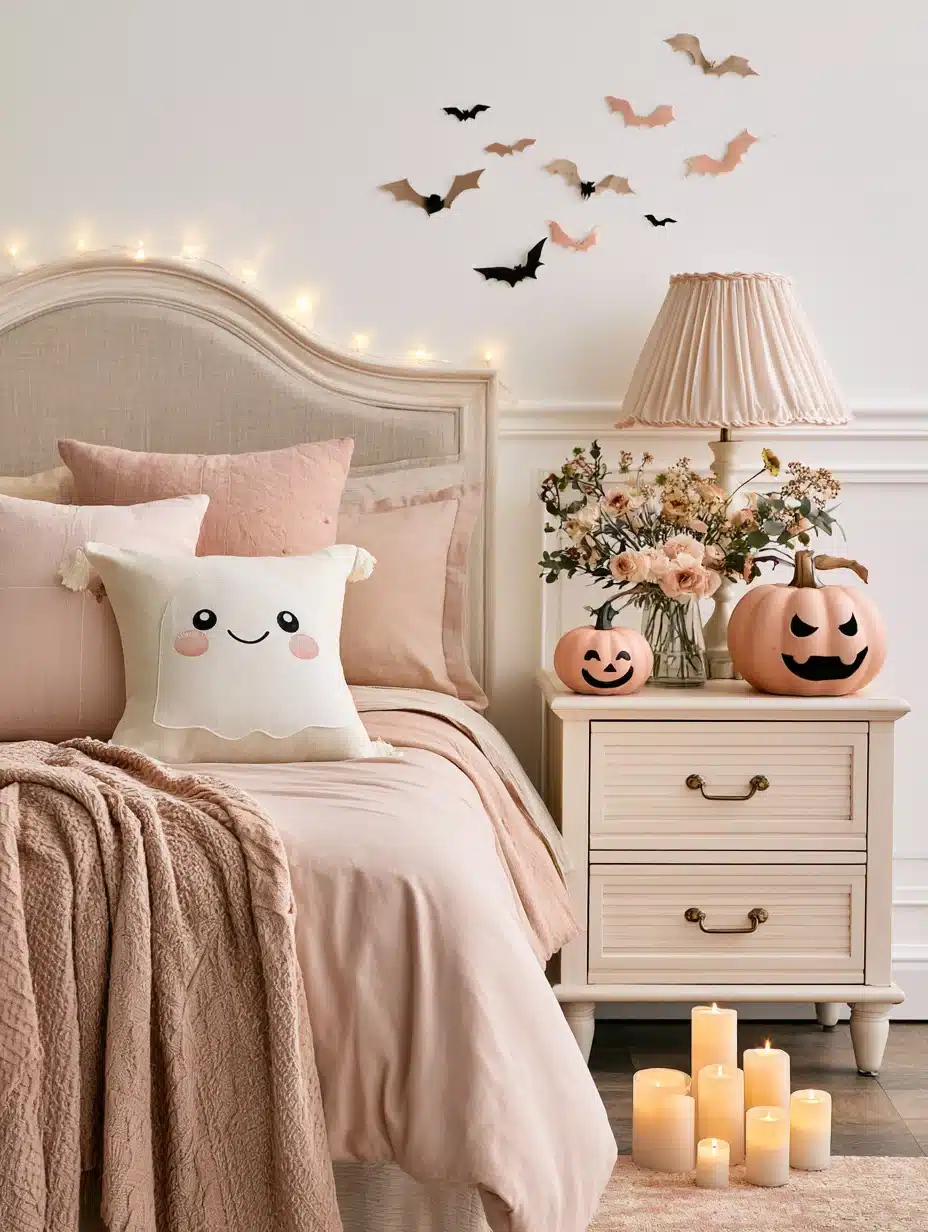 27 Enchanting Pink Halloween Decor Ideas For A Playfully Spooky Home