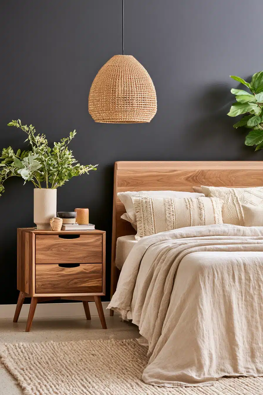 27 Stunning Black Accent Wall Bedroom Ideas For A Stylish Makeover