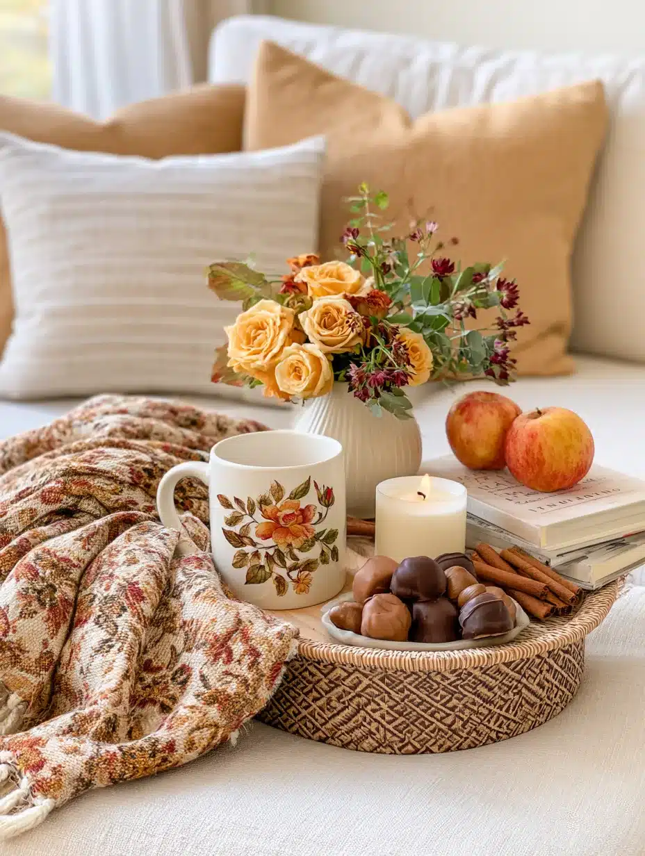 27 Charming Fall Basket Ideas for a Cozy Autumn Home