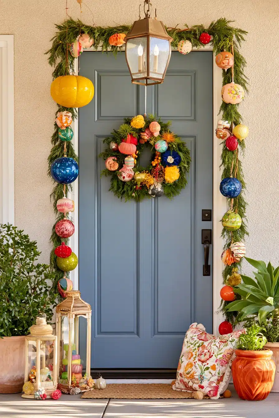 27 Magical Front Porch Christmas Decor Ideas For A Warm Festive Welcome
