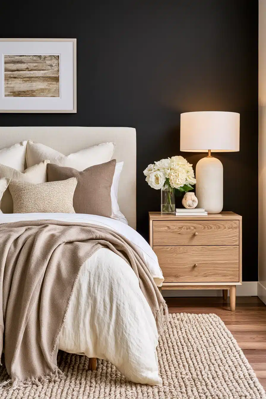 27 Stunning Black Accent Wall Bedroom Ideas For A Stylish Makeover